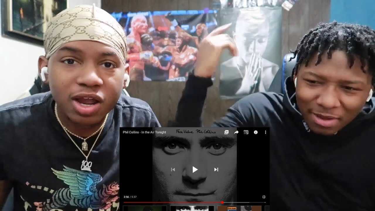 REACTION-VIDEO: "In The Air Tonight" zurück in den Charts | Ein viraler Youtube-Clip zweier Brüder erschließt Phil Collins einer neuen Generation Musikfans. B694808F 7499 4537 9218 E960FE444B58 |