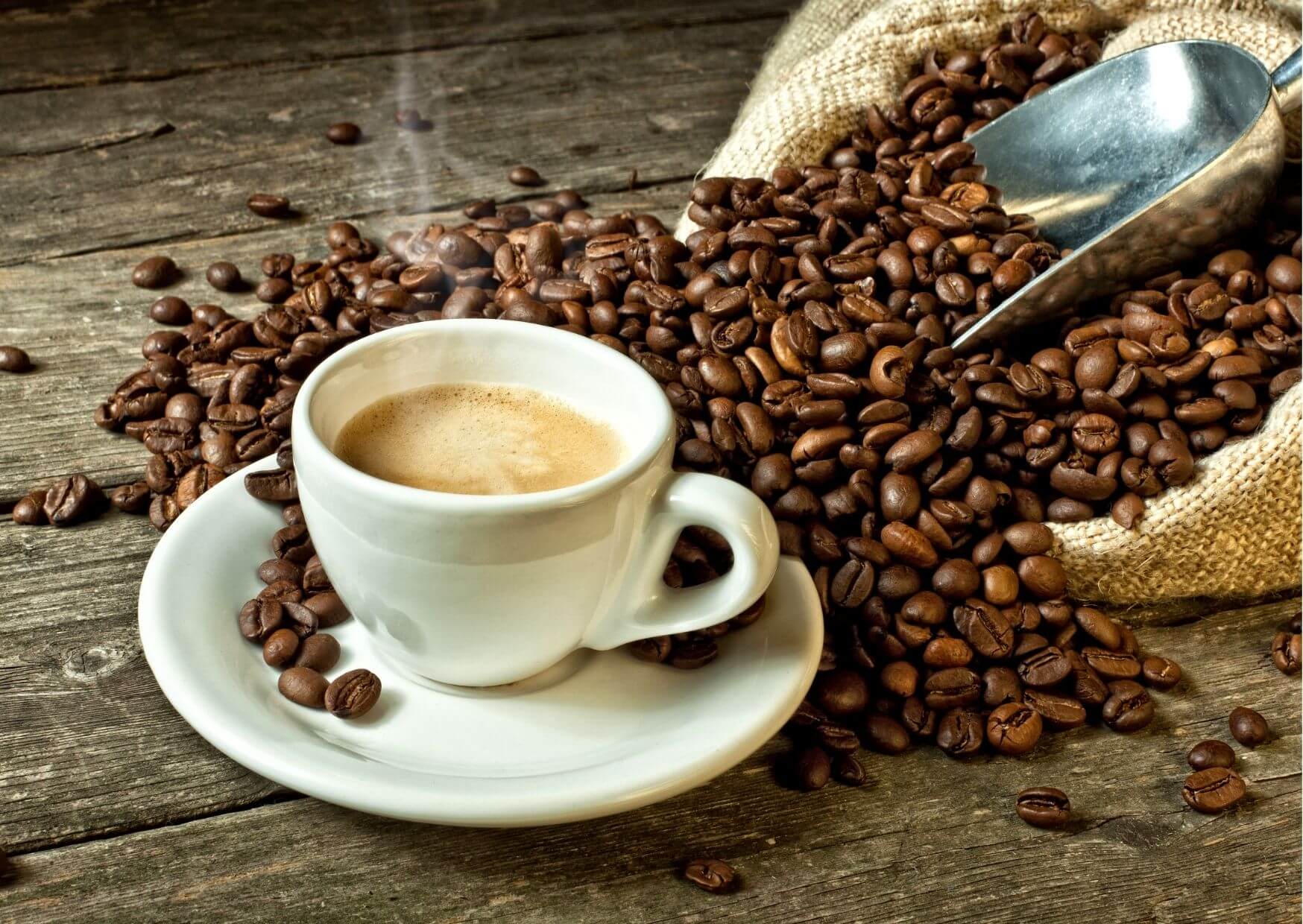 Geröstet & gemahlen! Heute ist „Tag des Kaffees“ | Die einen trinken ihn wie Wasser, die anderen zelebrieren ihn regelrecht: 1.084 Tassen Kaffee verzehren wir im Schnitt jedes Jahr pro Kopf. Ob schwarz oder mit Milchschaum, mit Zucker oder Sirup, wie ein richtig guter Kaffee gelingt, das schauen wir uns jetzt zum Tag des Kaffees genauer an. Design ohne Titel 11 |