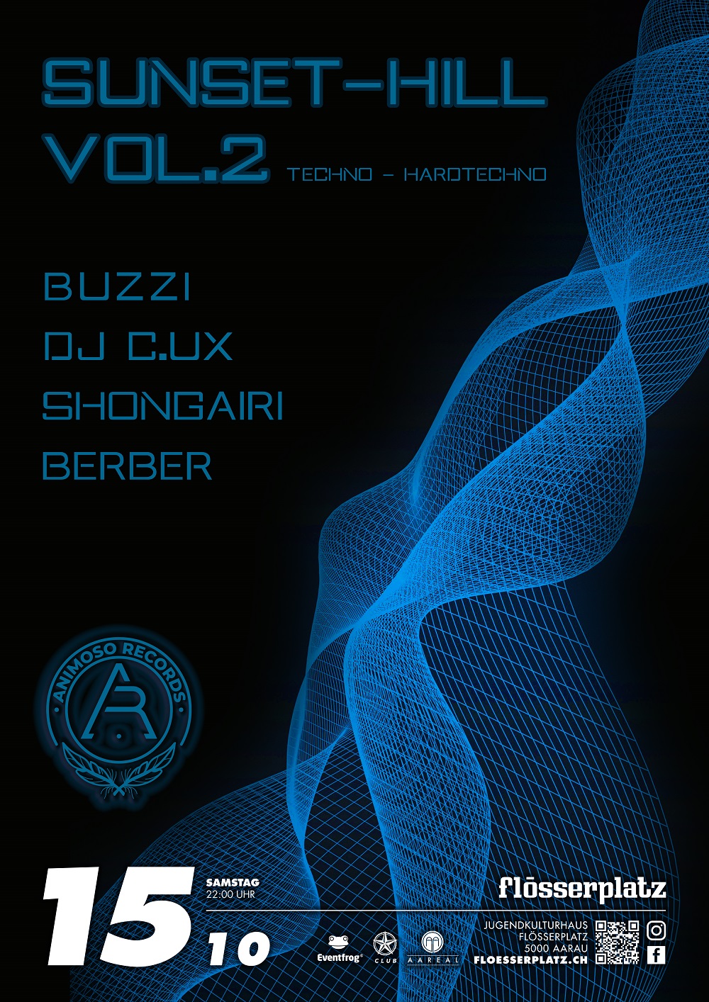 Sunset-Hill Vol.2 | Animoso Records ladet euch herzlich ein zu unserem zweiten Event. plakatmin |