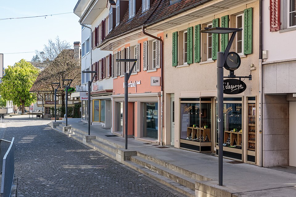 Bahnhofstrasse in Langenthal 2017