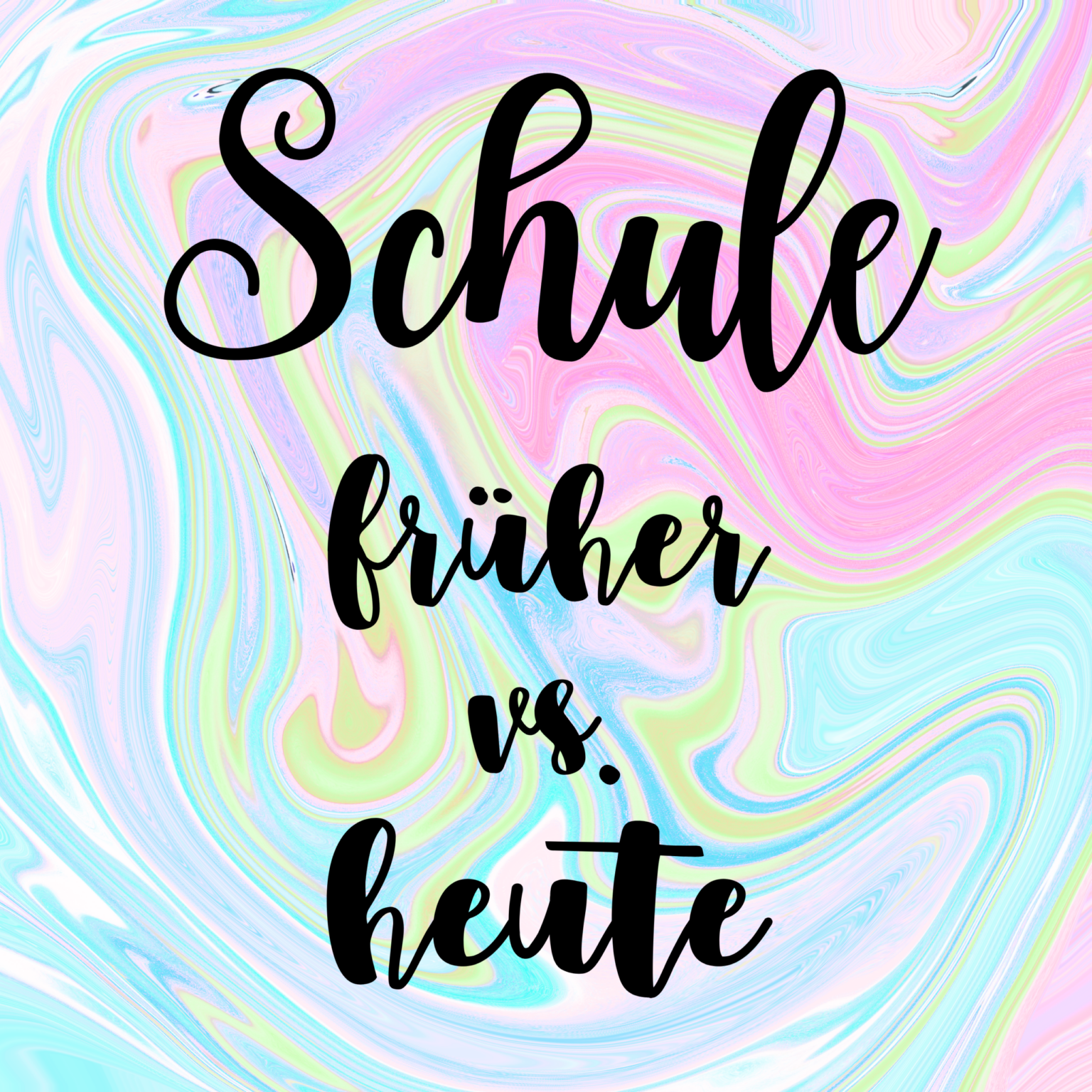 Schule früher vs. heute 1 Schule früher vs. heute