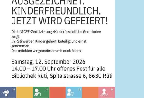 Kinderfest Rüti ZH: Kinderrechte und Kinderrat entdecken 92 Kinderfest Rüti ZH: Kinderrechte und Kinderrat entdecken