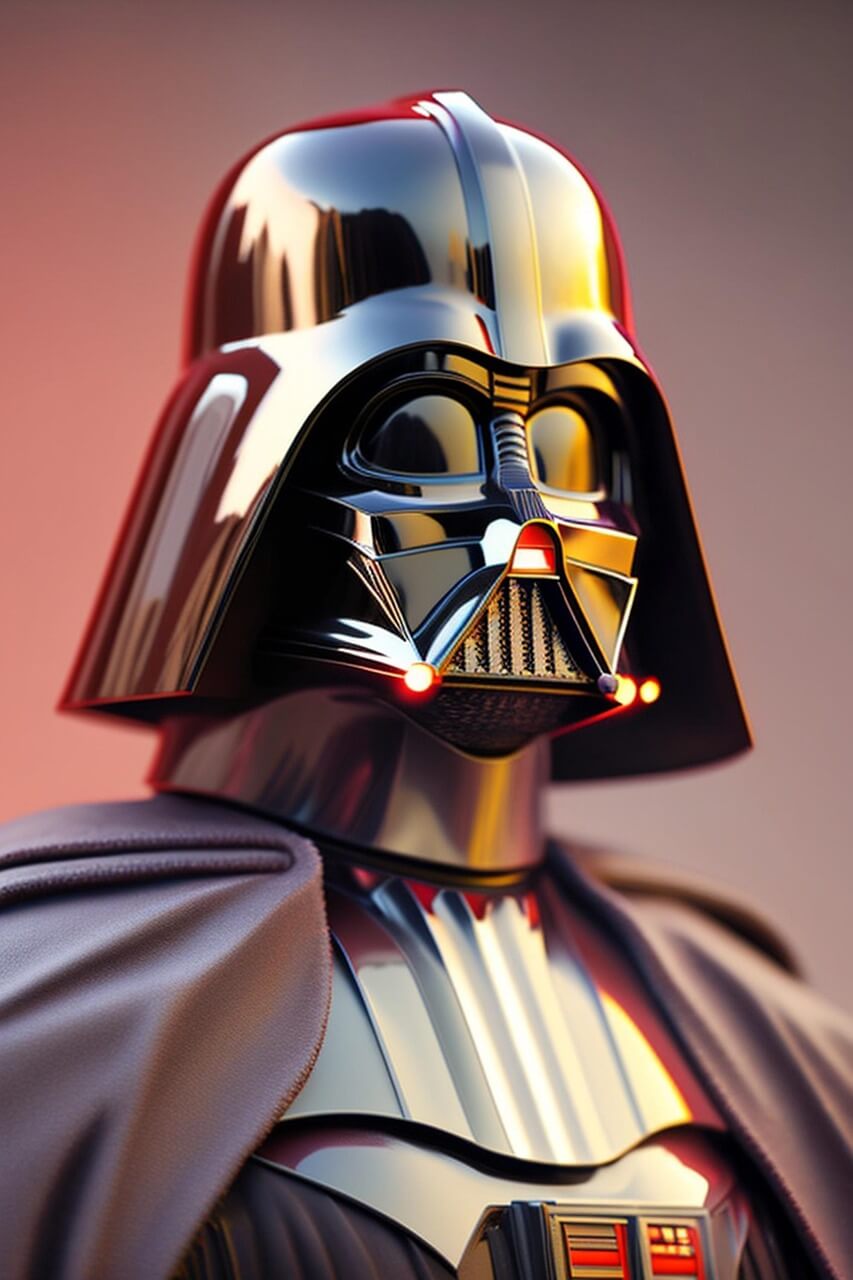 ai generated, darth vader, star wars, background