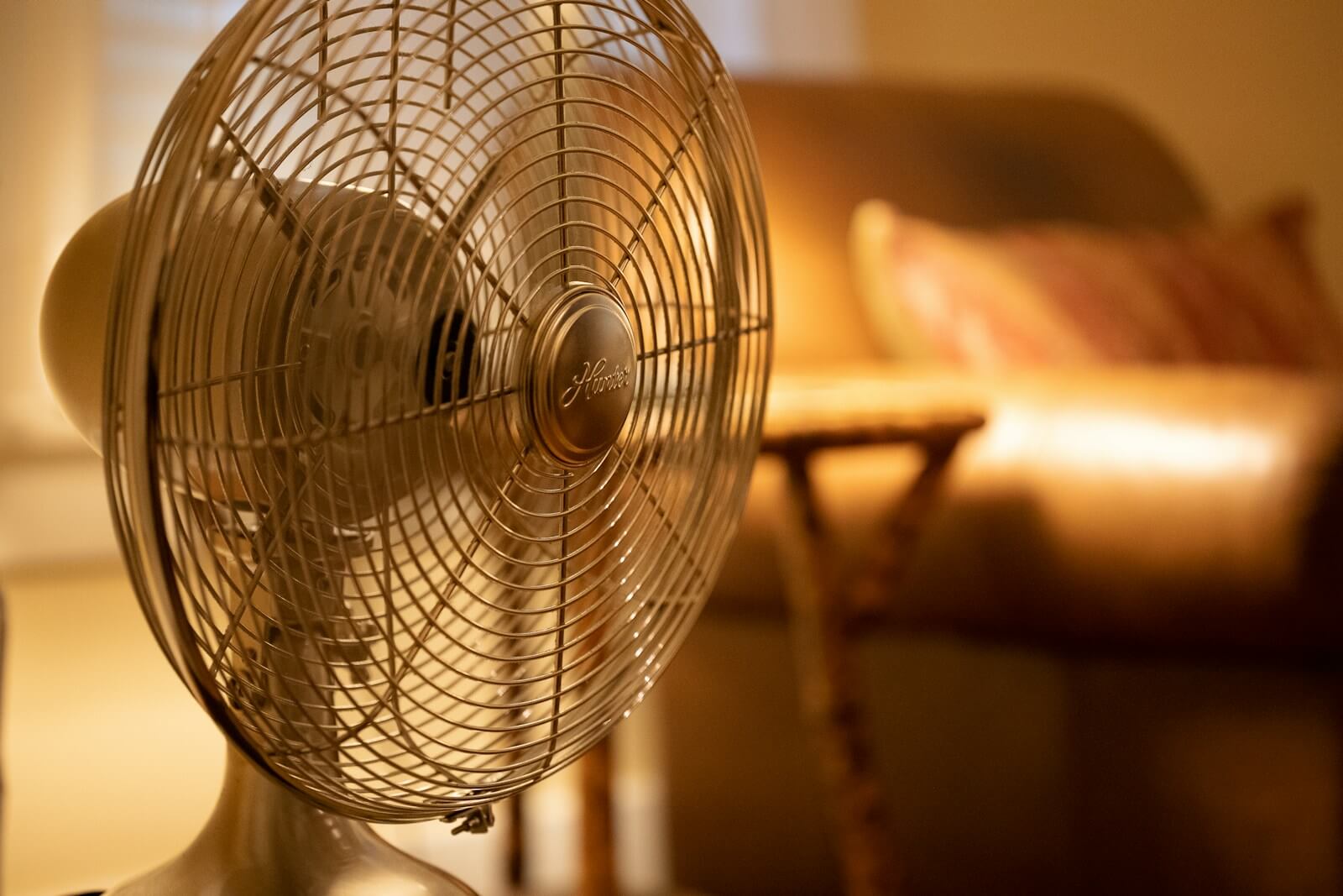 Ferienpass : Ventilator | white stand fan turned on in room