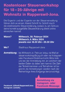 Flyer Steuerworkshop StadtRJ 2024 002 |