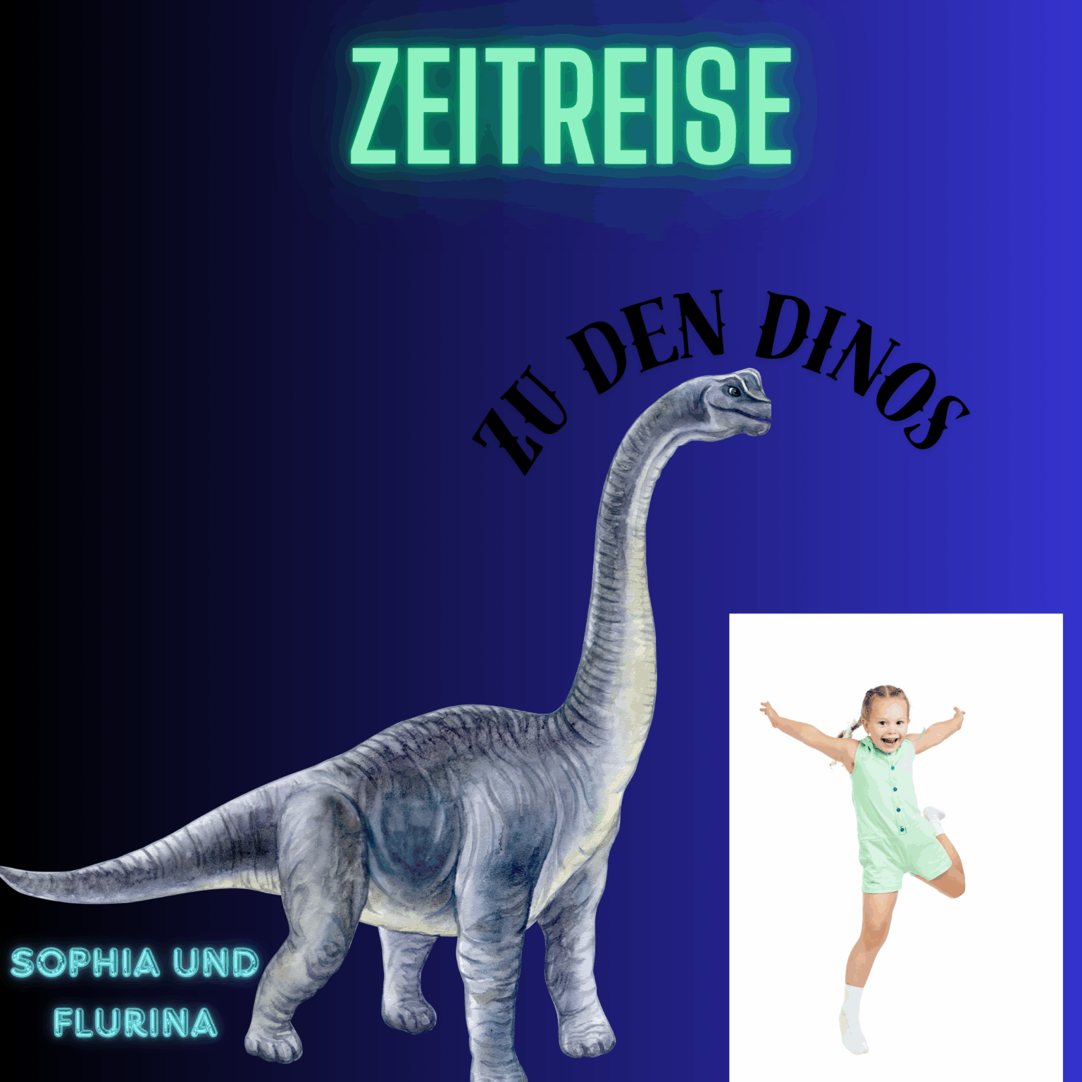 Zeitreise zu den Dinos | <p>Ein Zeitreise zu den DinosaurierFlurina hat ein Talent und das ist in der Zeit reisen, Sophia hat auch ein Talent denn sie kann mit Menschen reden. Der Dinosurier Sophia und Flurina erleben ein Abenteuer und sehr viel Sachwissen. Sie werden gute Freunde!!!</p> Podcast Bild |
